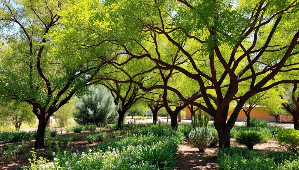 Shade trees