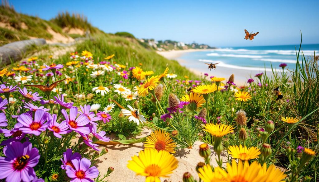 coastal pollinator habitat