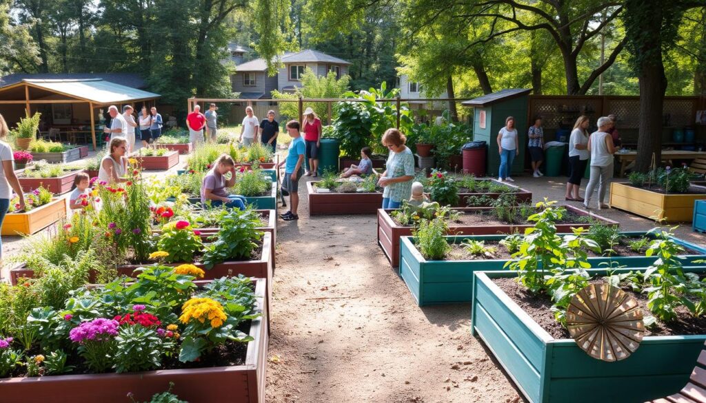 community gardens