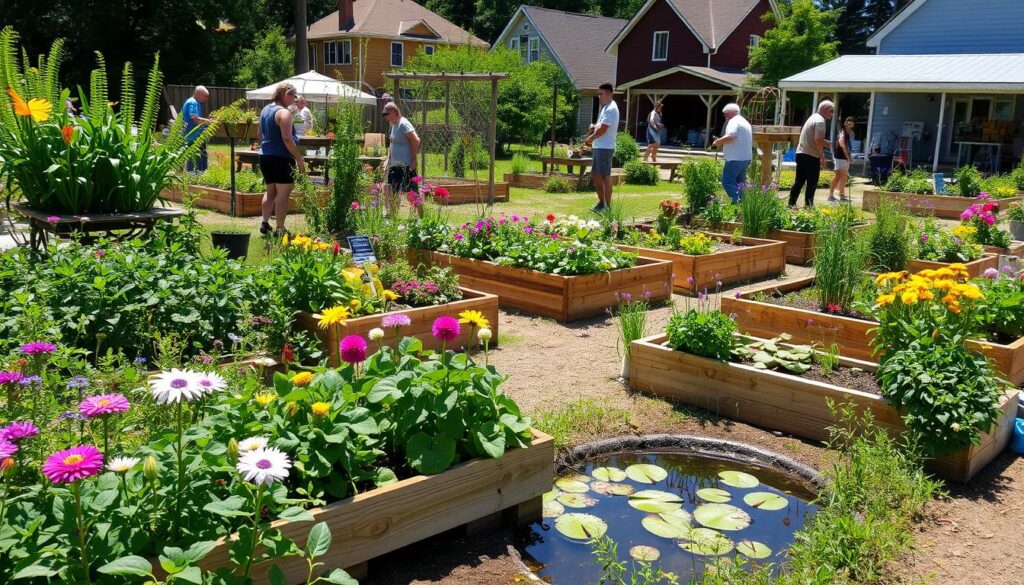 community gardens