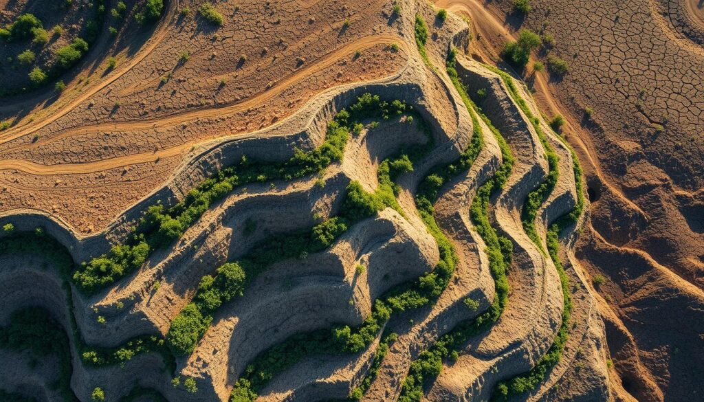 Contour Trenches Degraded Lands: Soil Conservation Guide
