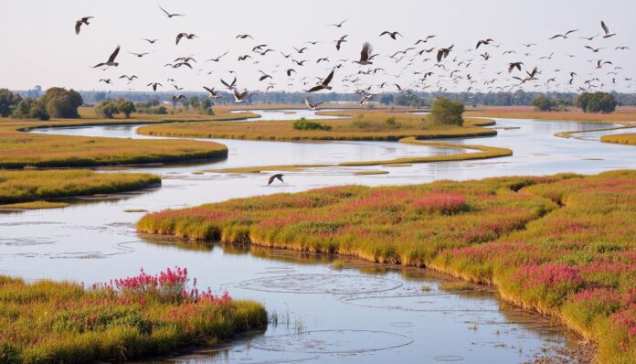 migratory bird waterways permaculture