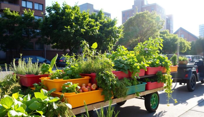 mobile permaculture gardens