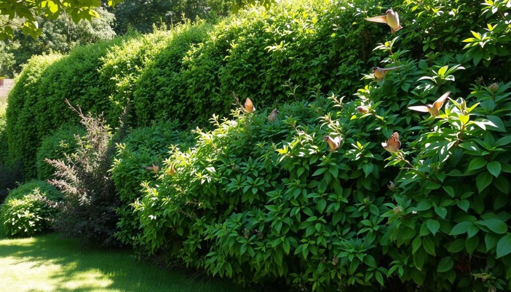 noise-reducing hedges