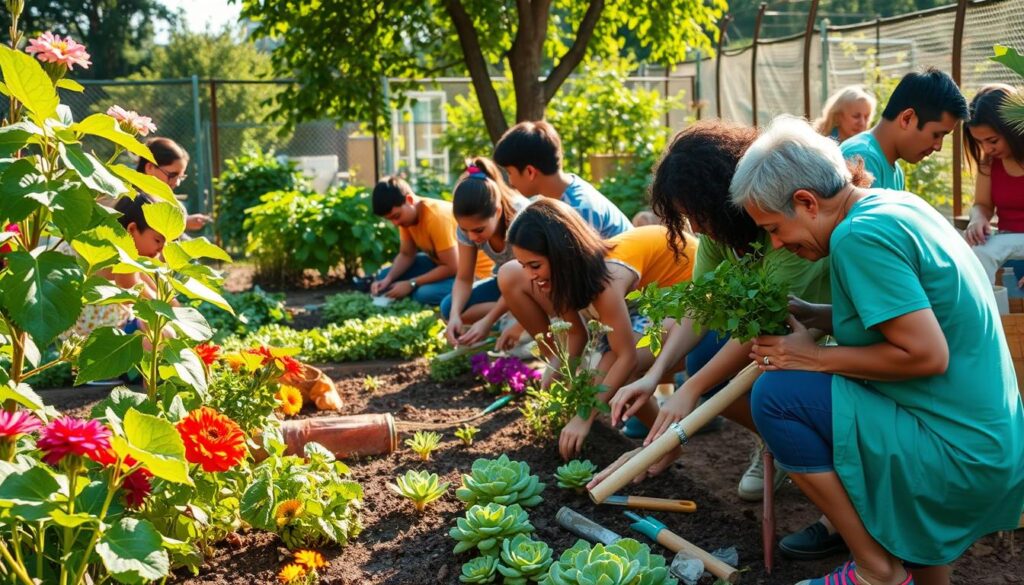 Community Gardening Engagement