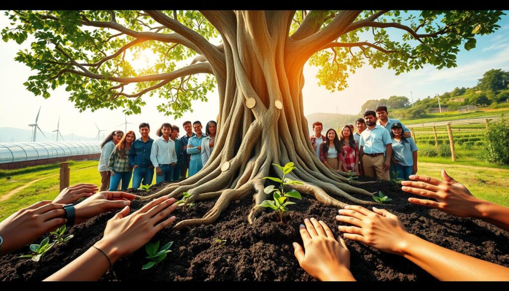 Crowdfunding for sustainable projects