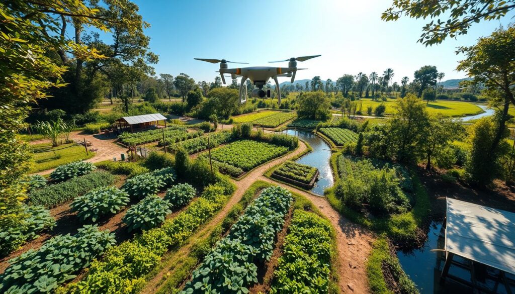 Drone Mapping Permaculture Systems