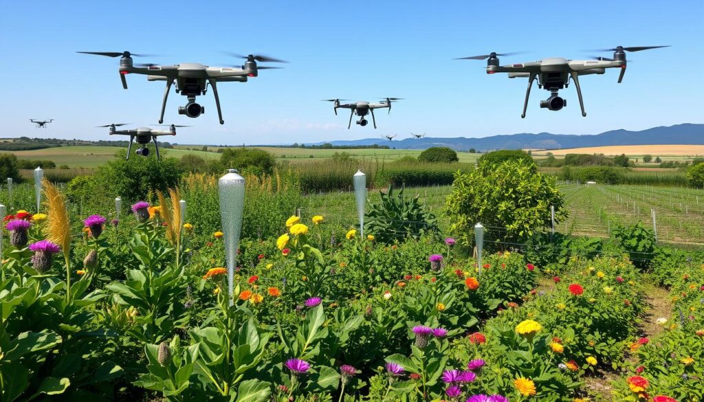 Drones in Permaculture Agriculture