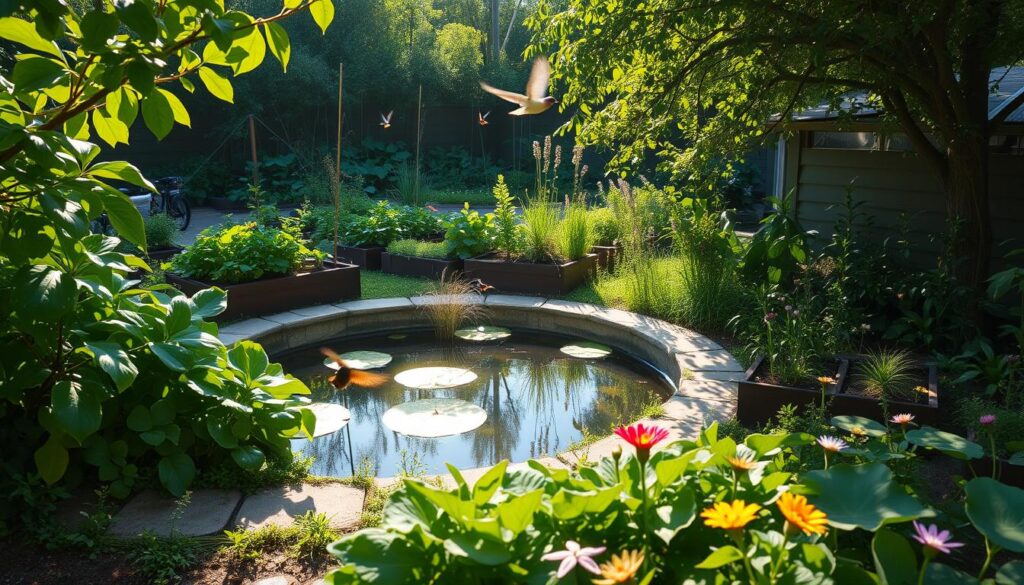 Mindfulness in Permaculture Garden