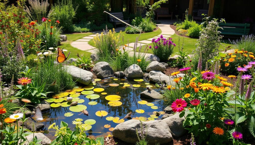 Wildlife Garden Ecosystem