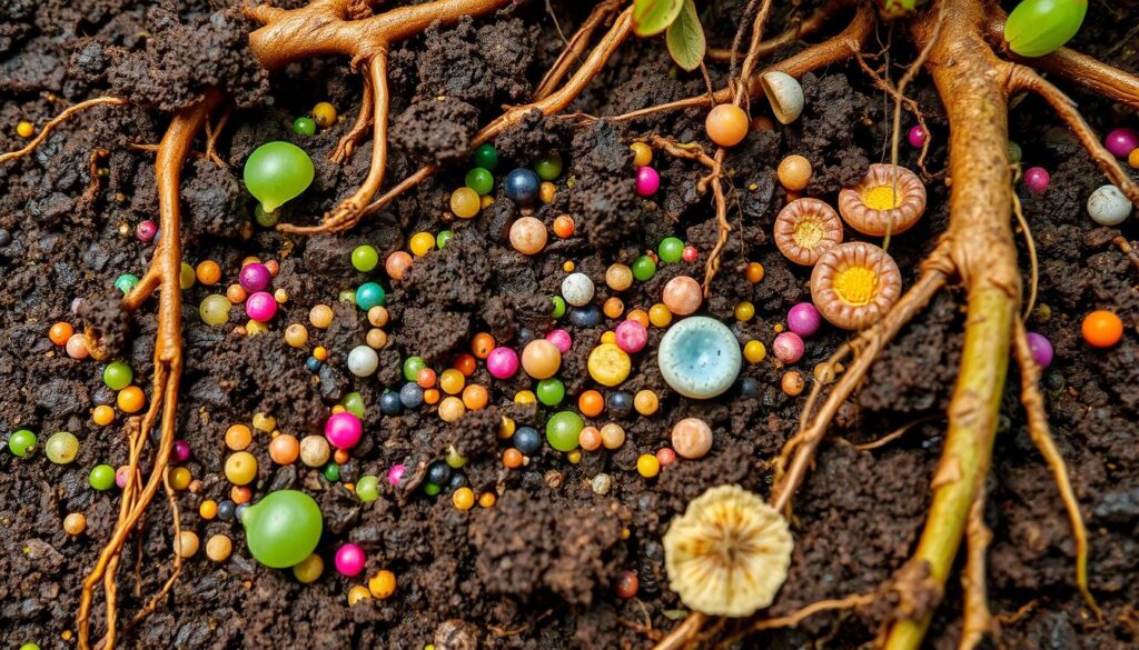 microorganisms in soil