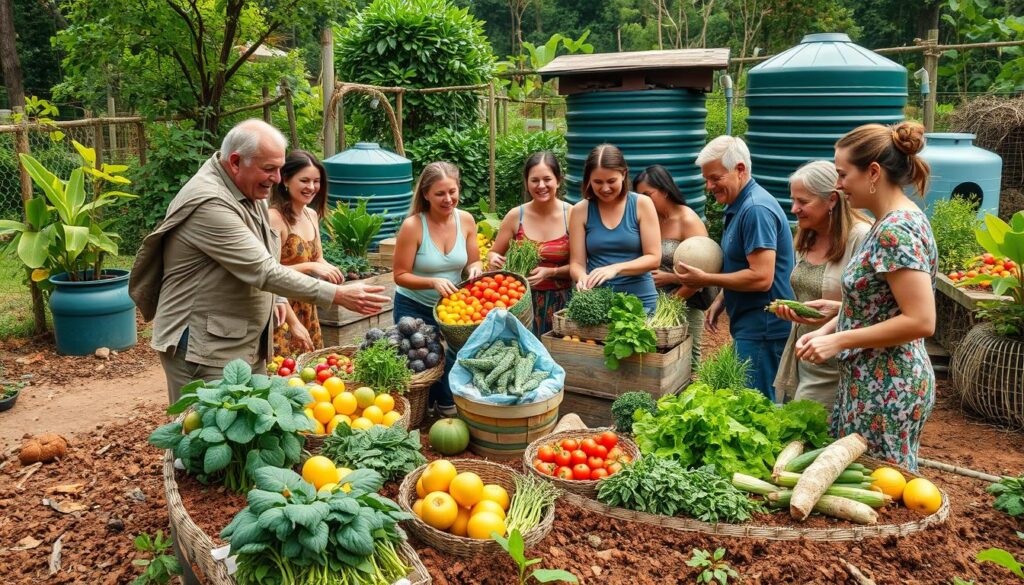 permaculture barter systems