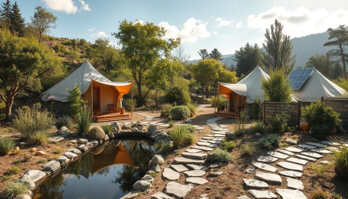 permaculture eco camping