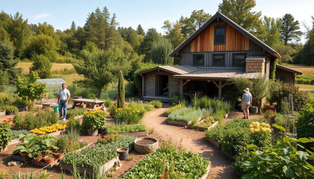 permaculture farm stays