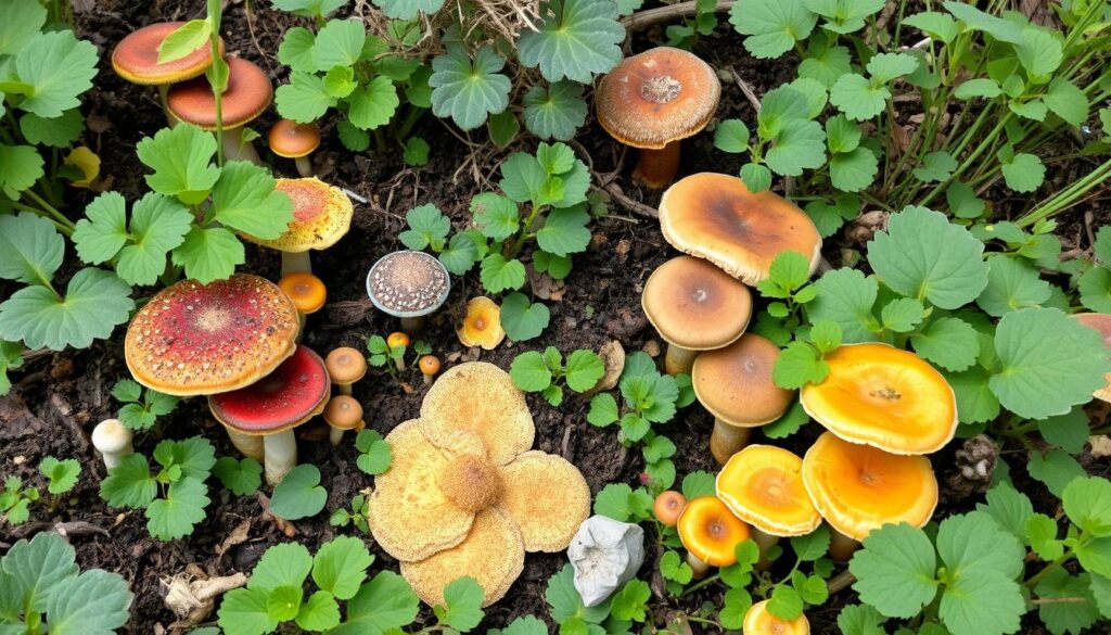 permaculture fungal species