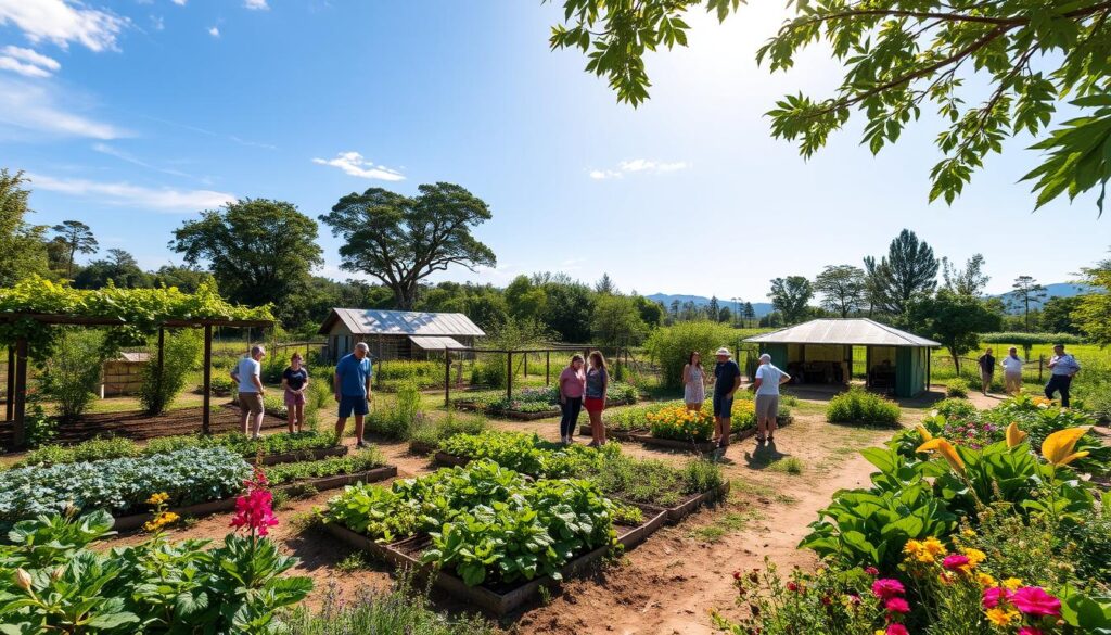 permaculture guest experience
