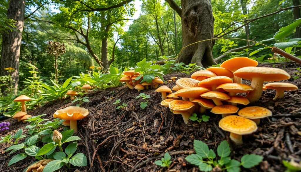 permaculture mushroom garden design