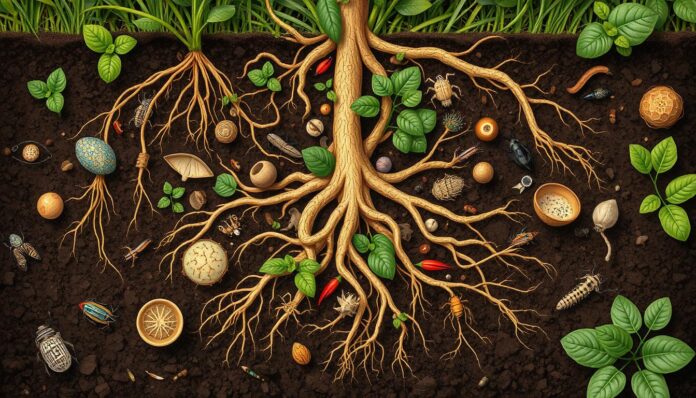 permaculture soil food web