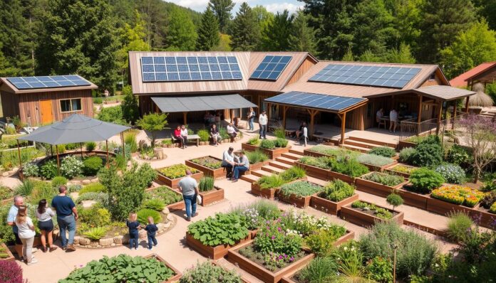 permaculture visitor facilities