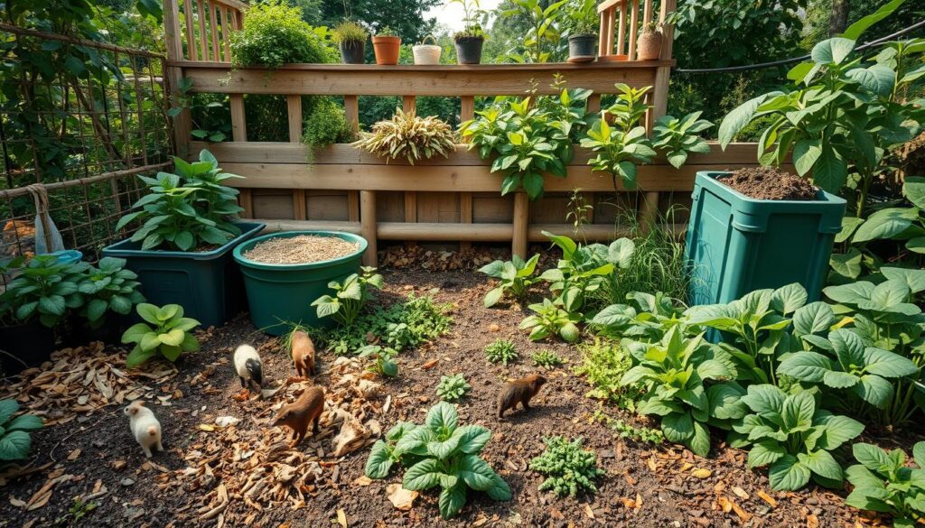 permaculture waste sorting