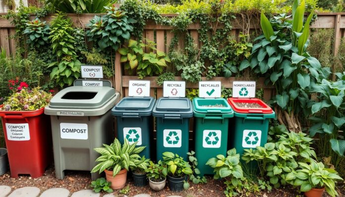 permaculture waste sorting